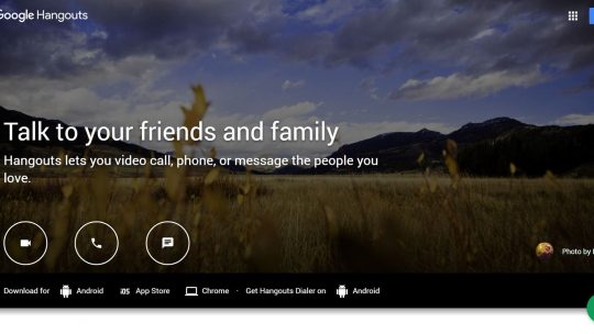 screenshare in google hangouts