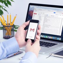 signature in gmail with logo